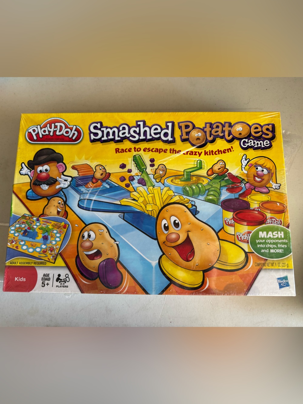NEW - Play-Doh Smashed Potatoes Game